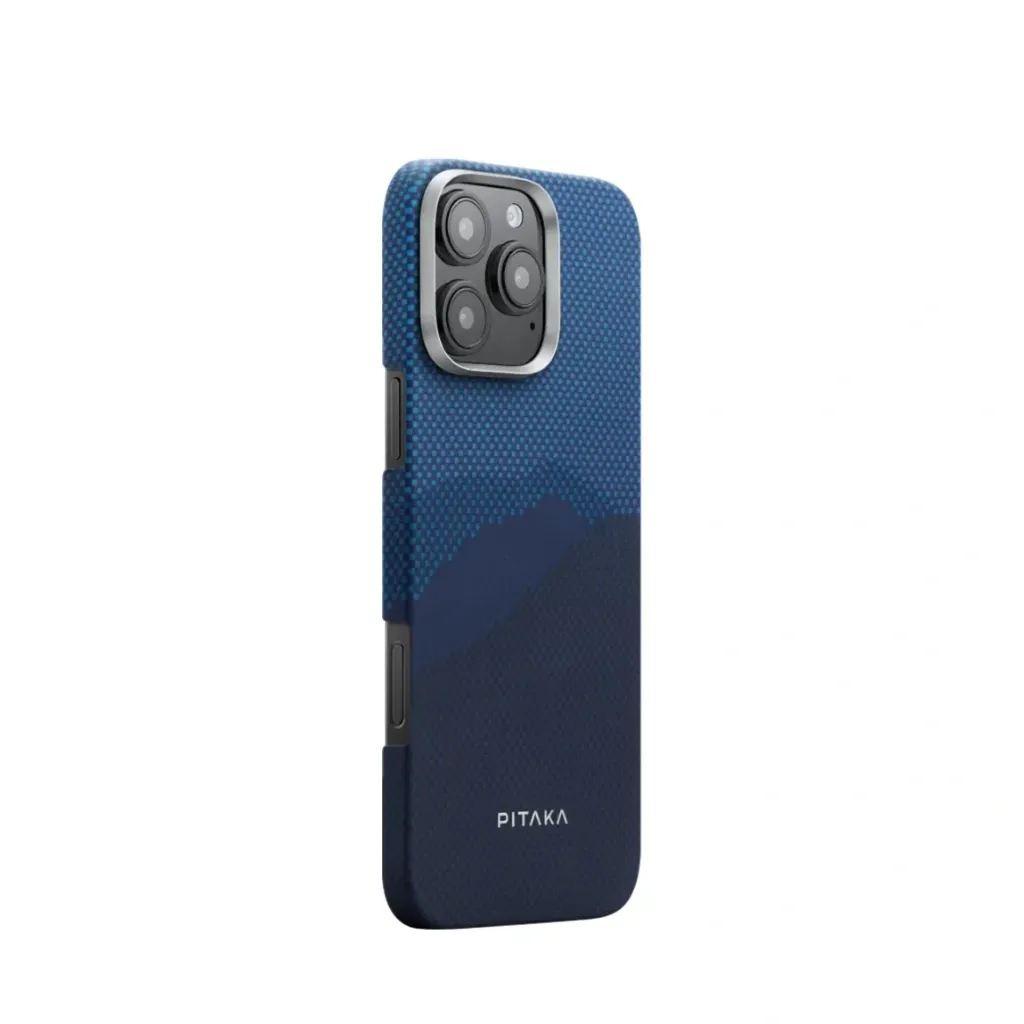 PITAKA Tactile Woven Case for iPhone 16 Pro - OVER THE HORIZON-2.webp