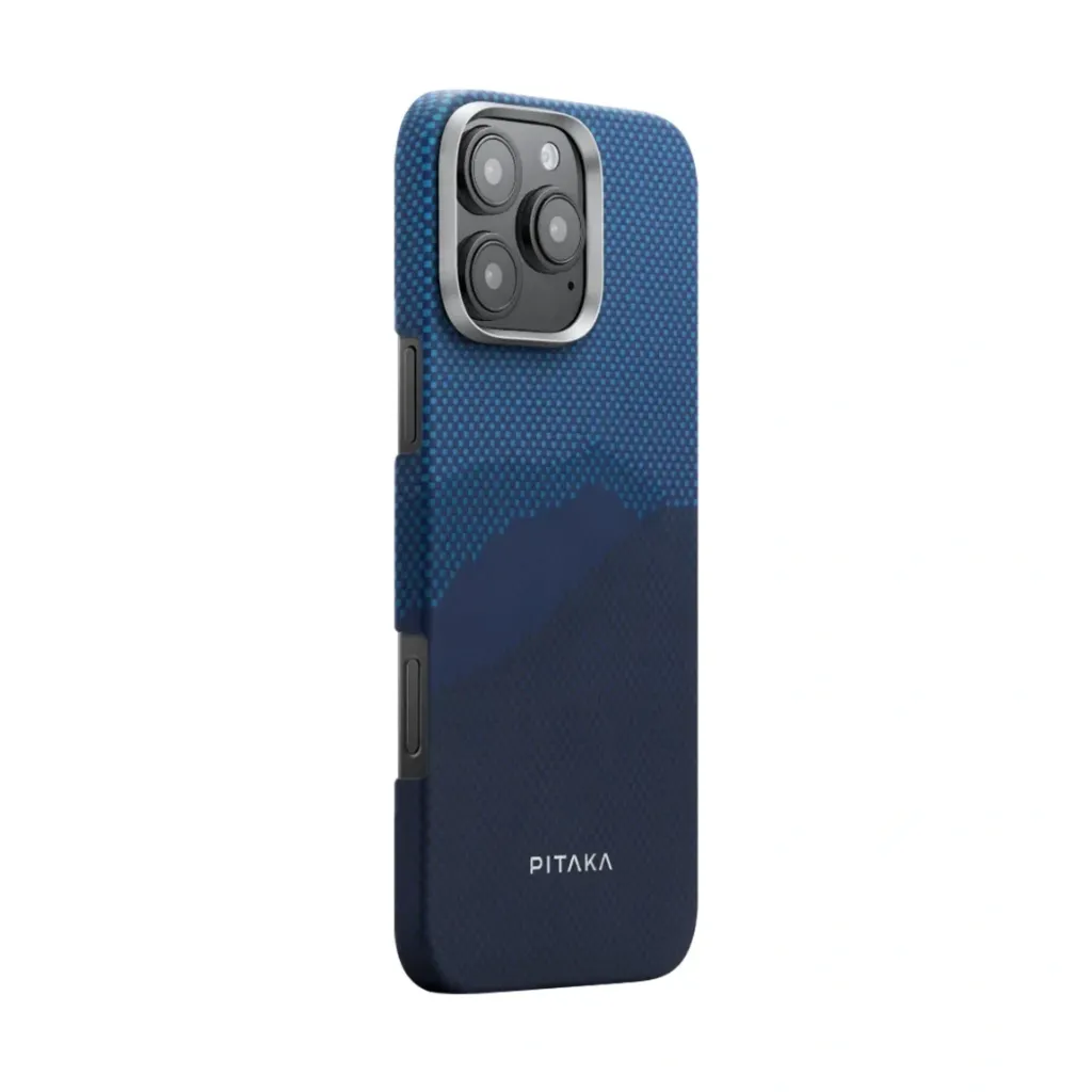 PITAKA Tactile Woven Case for iPhone 16 Pro Max - Over the horizon-2.webp