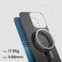 PITAKA Tactile Woven Case for iPhone 16 Pro - Moonrise-4.webp