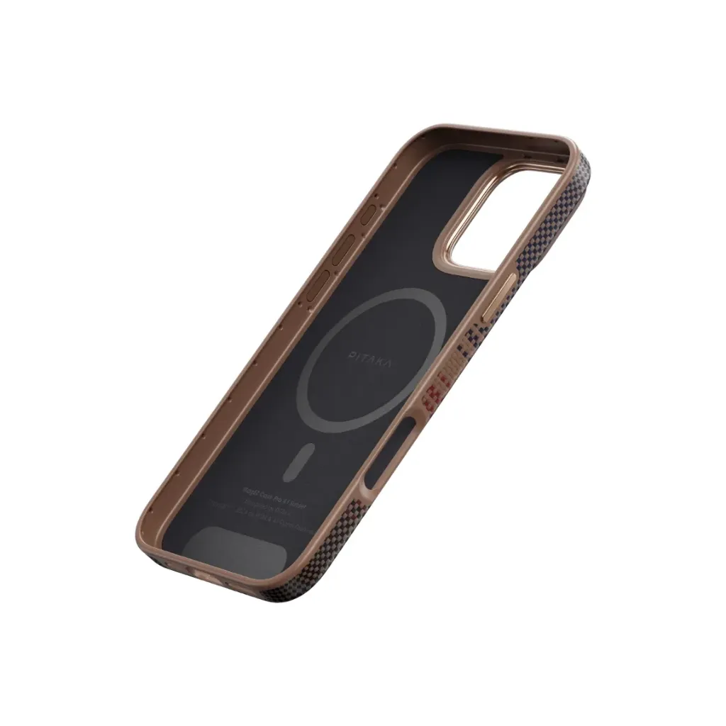 PITAKA Military Grade protective case for iPhone 16 Pro max - Sunset-3.webp