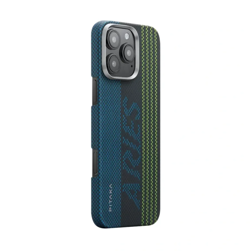 PITAKA Aries Tactile Woven case for iPhone 16 Pro Max-Credit Card-2.webp