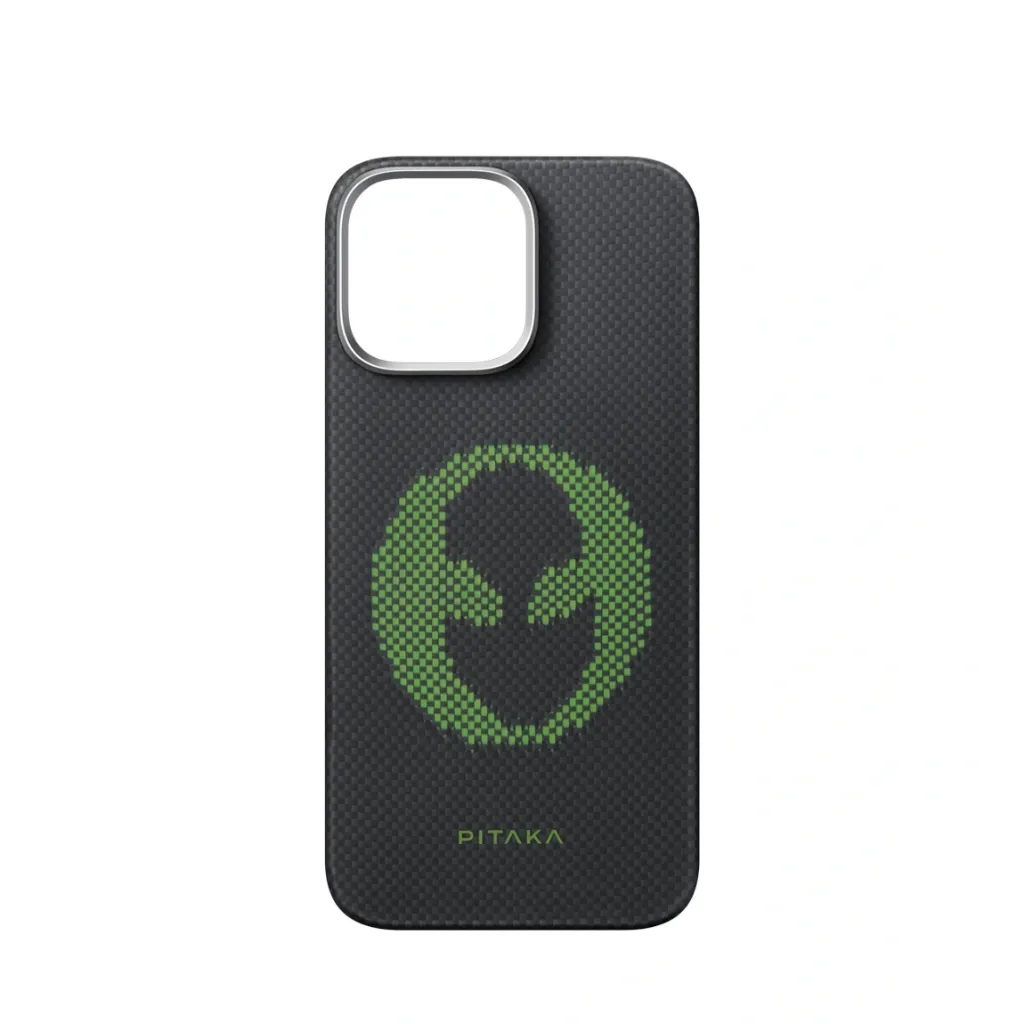 PITAKA Aries Case for iPhone 16 Pro (Alien) - Black-4.webp