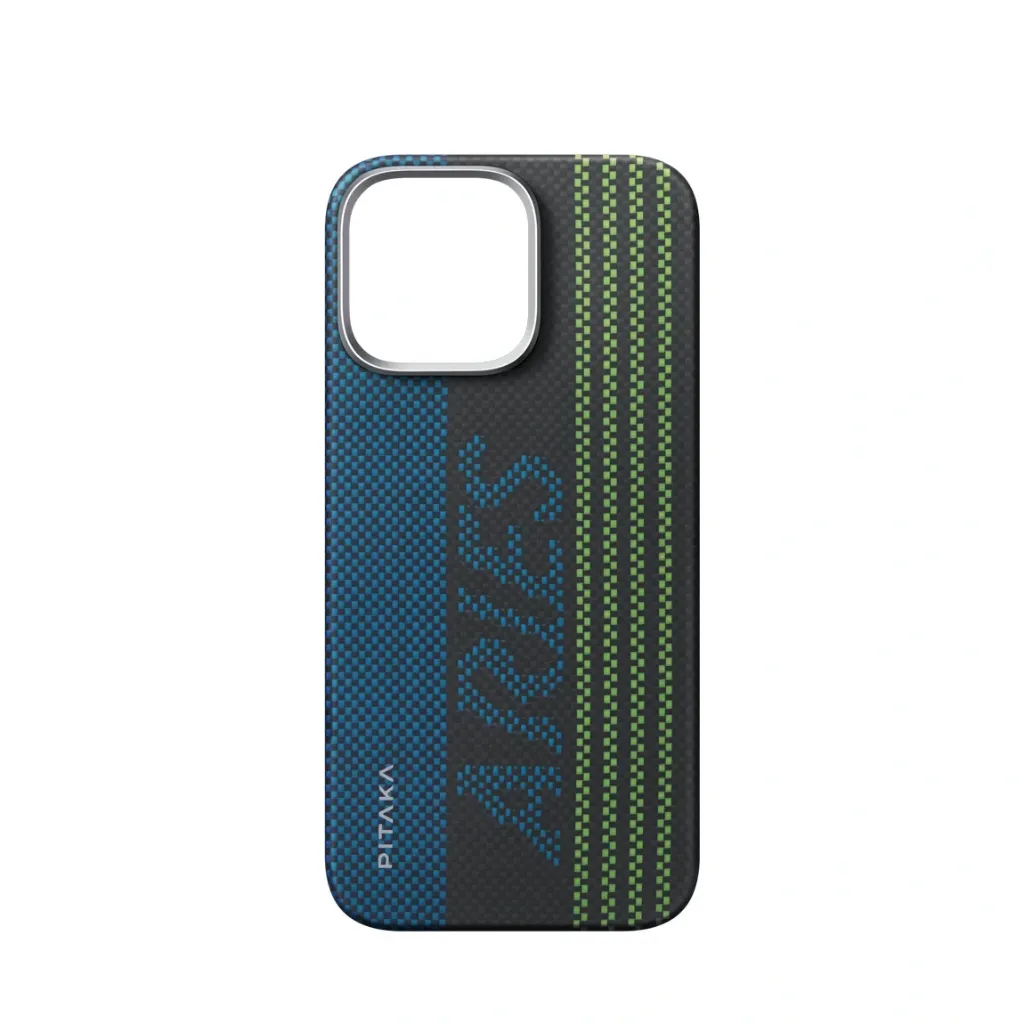 Pitaka Aries Tactile Woven case for iPhone 16 Pro (Credit Card)-10.webp