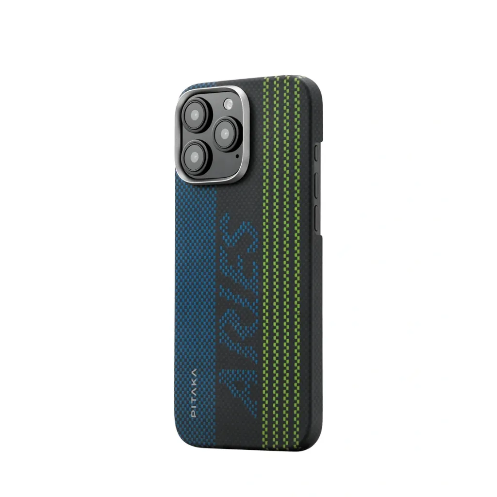 Pitaka Aries Tactile Woven case for iPhone 16 Pro (Credit Card)-3.webp