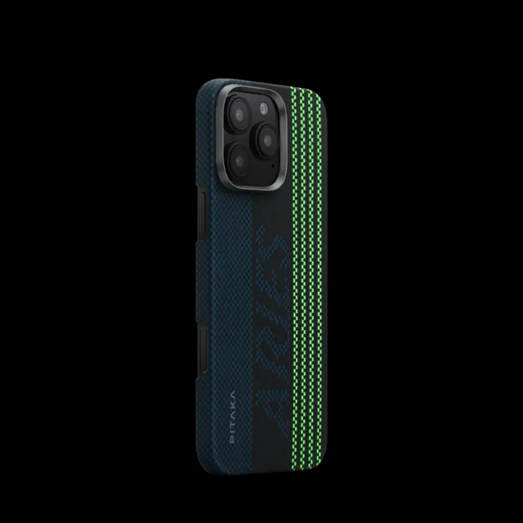 Pitaka Aries Tactile Woven case for iPhone 16 Pro (Credit Card)-7.webp