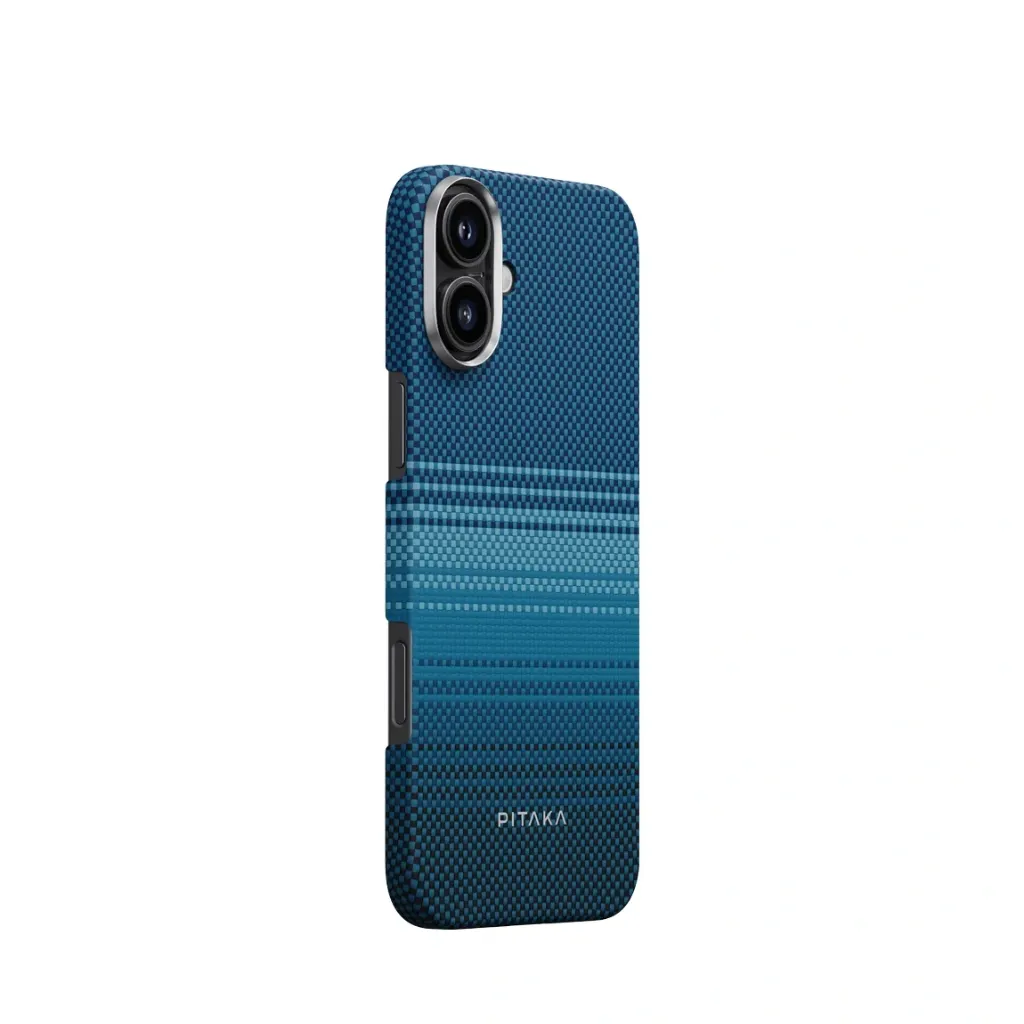 Pitaka Tactile Woven Case for iPhone 16 - Moonrise-2.webp