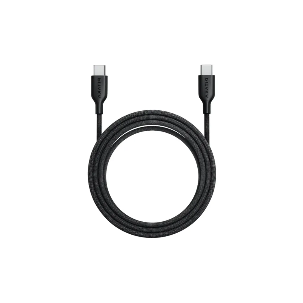 Pitaka USB-C 30W GaN Charger With Flex USB-C to USB-C Cable - Black-8.webp