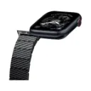 PITAKA Carbon Fiber Apple Watch Band Modern - BlackGrey Twil-5.webp