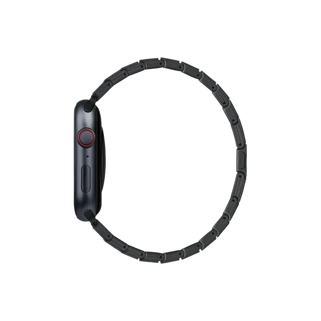 PITAKA Carbon Fiber Apple Watch Band Modern - BlackGrey Twil-3.webp