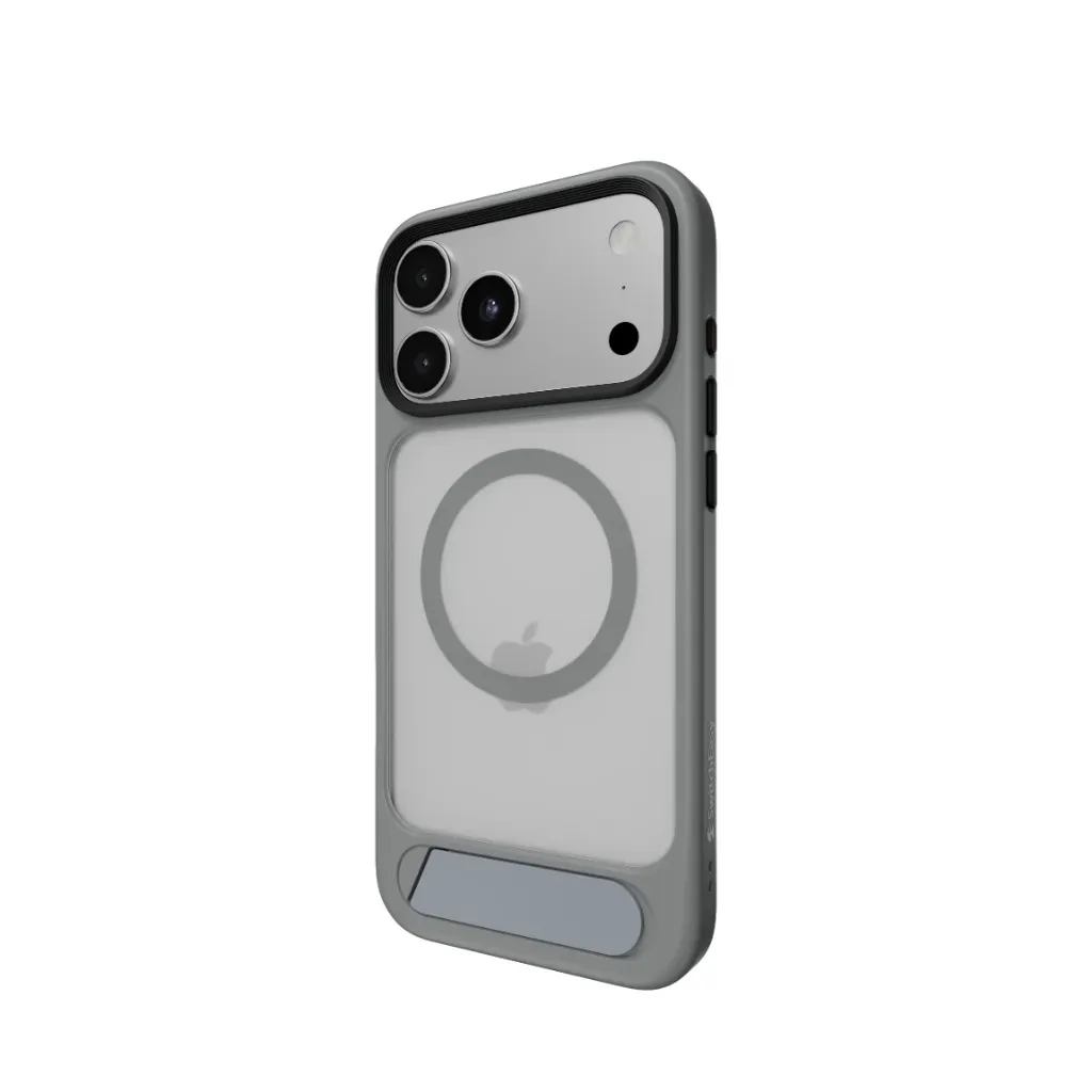 SwitchEasy EasyStand M Stand Guard Protective Case iPhone 18 Pro Gray-2.webp
