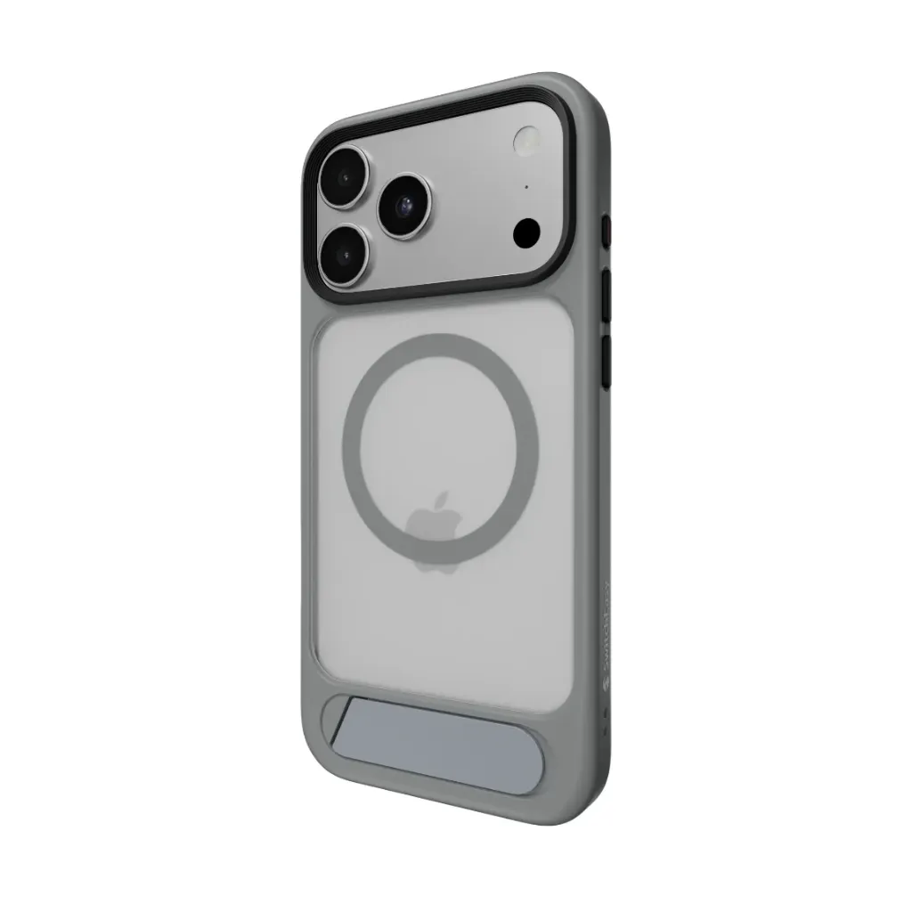 SwitchEasy EasyStand M Stand Guard Protective Case iPhone 18 Pro Max Gray-2.webp