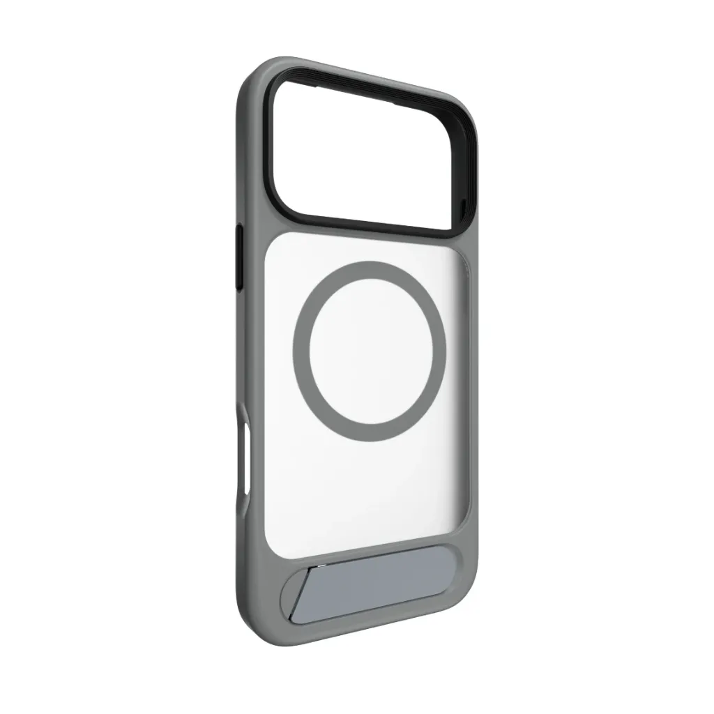 SwitchEasy EasyStand M Stand Guard Protective Case iPhone 18 Pro Max Gray-3.webp