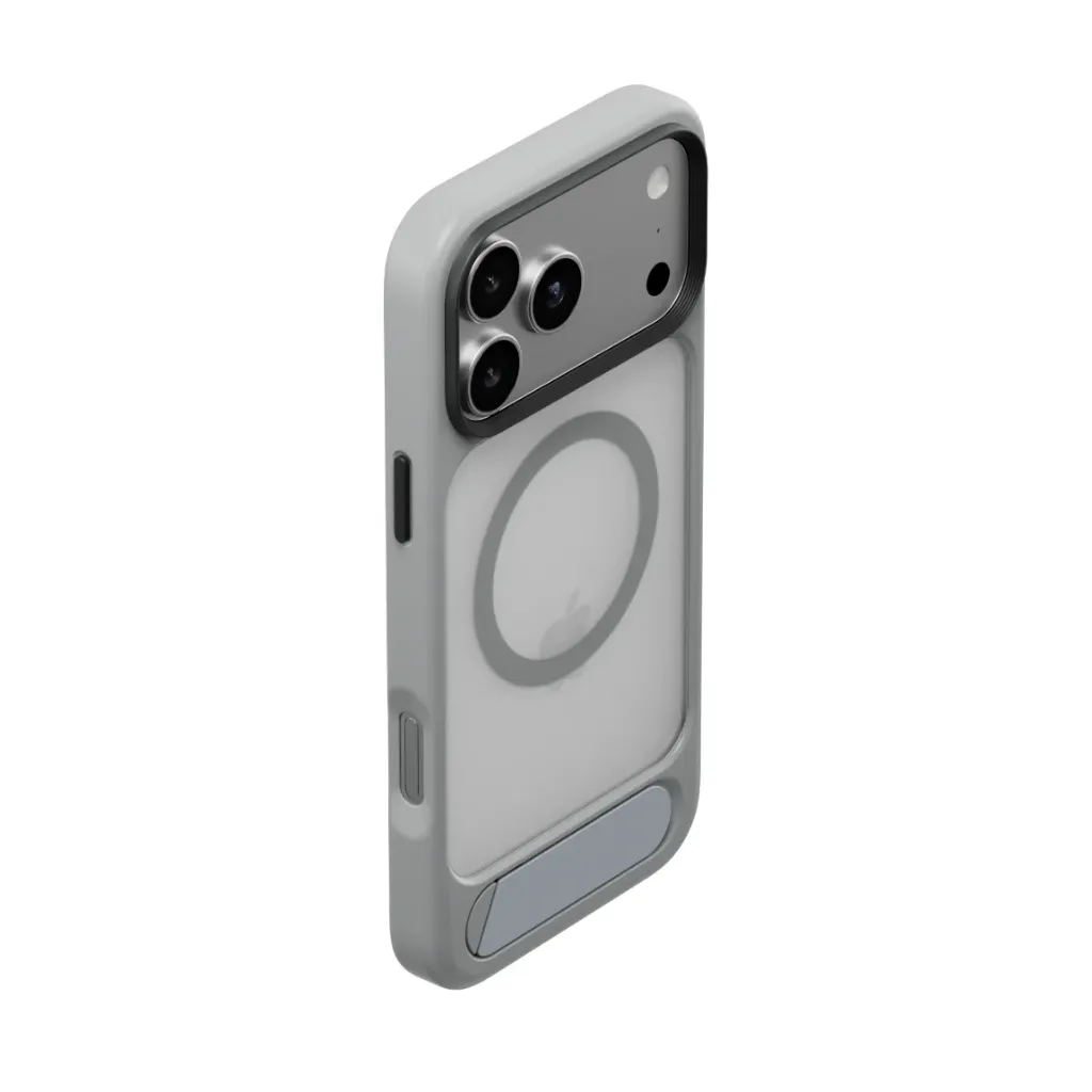 SwitchEasy EasyStand M Stand Guard Protective Case iPhone 18 Pro Max Gray-6.webp