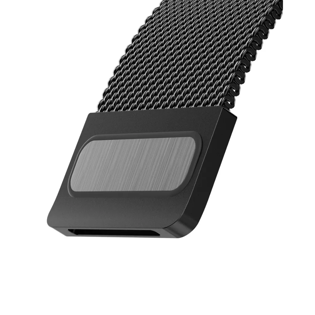 SwitchEasy Mesh Stainless Steel Apple Watch Loop 46mm Black-4.webp