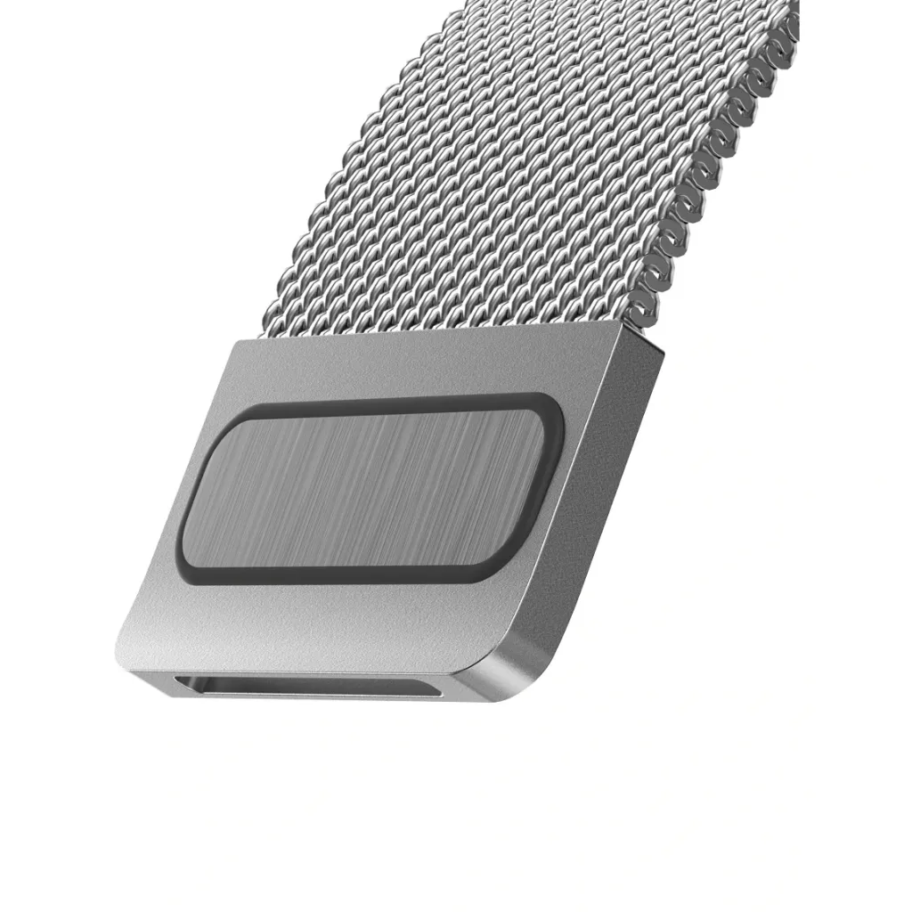 SwitchEasy Mesh Stainless Steel Apple Watch Loop 46mm Silver-4.webp