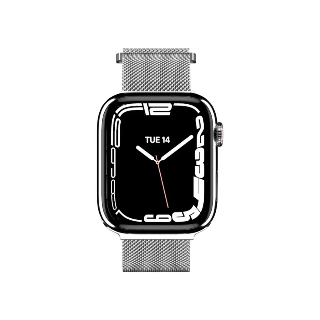SwitchEasy Mesh Stainless Steel Apple Watch Loop 46mm Silver-2.webp