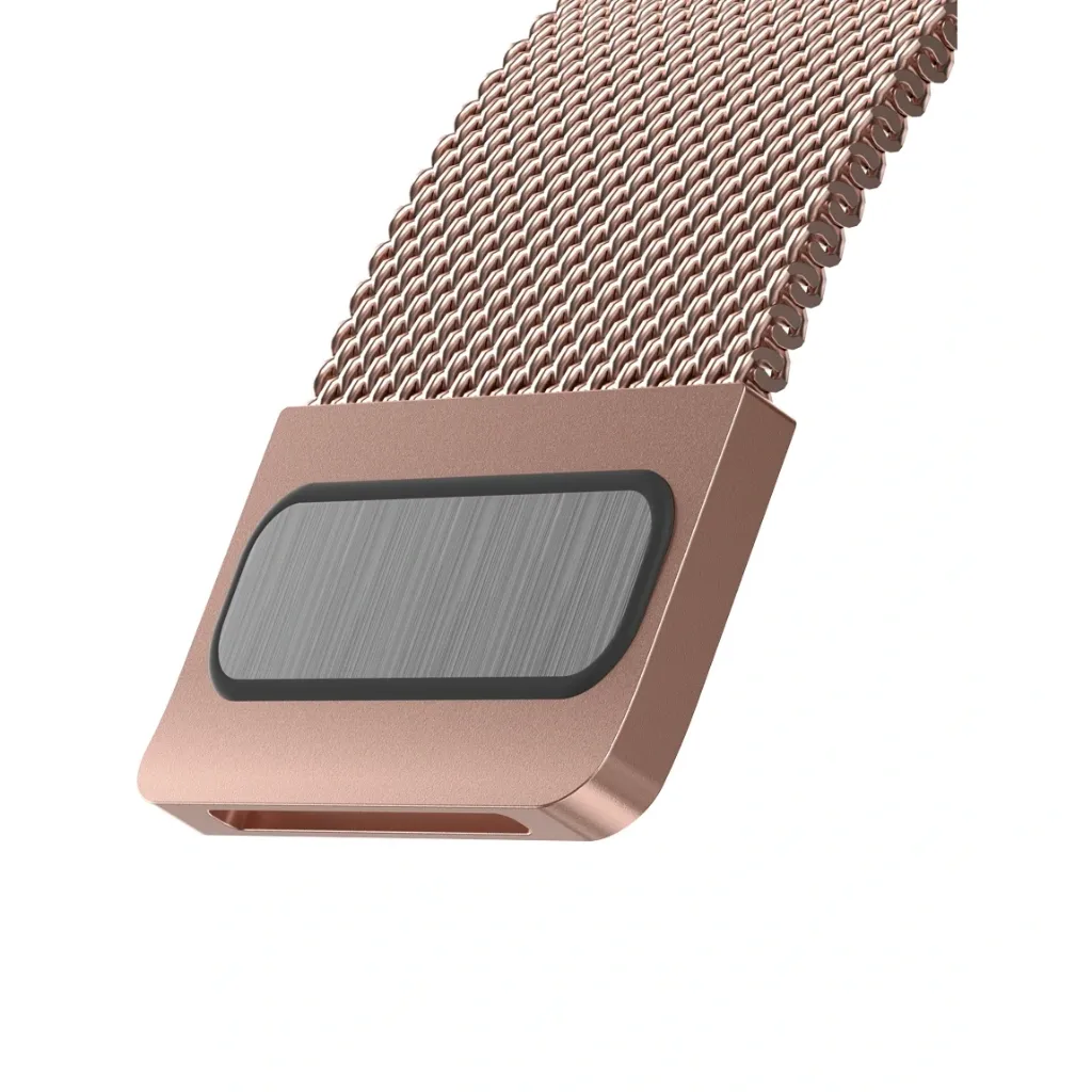 SwitchEasy Mesh Stainless Steel Apple Watch Loop 42mm Rose Gold-4.webp