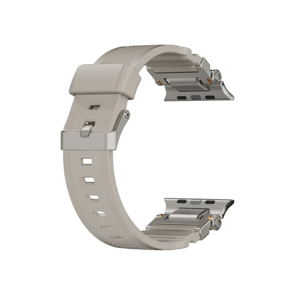 SwitchEasy Rugged Silicone Watch Band 46mm Starlight-3.webp
