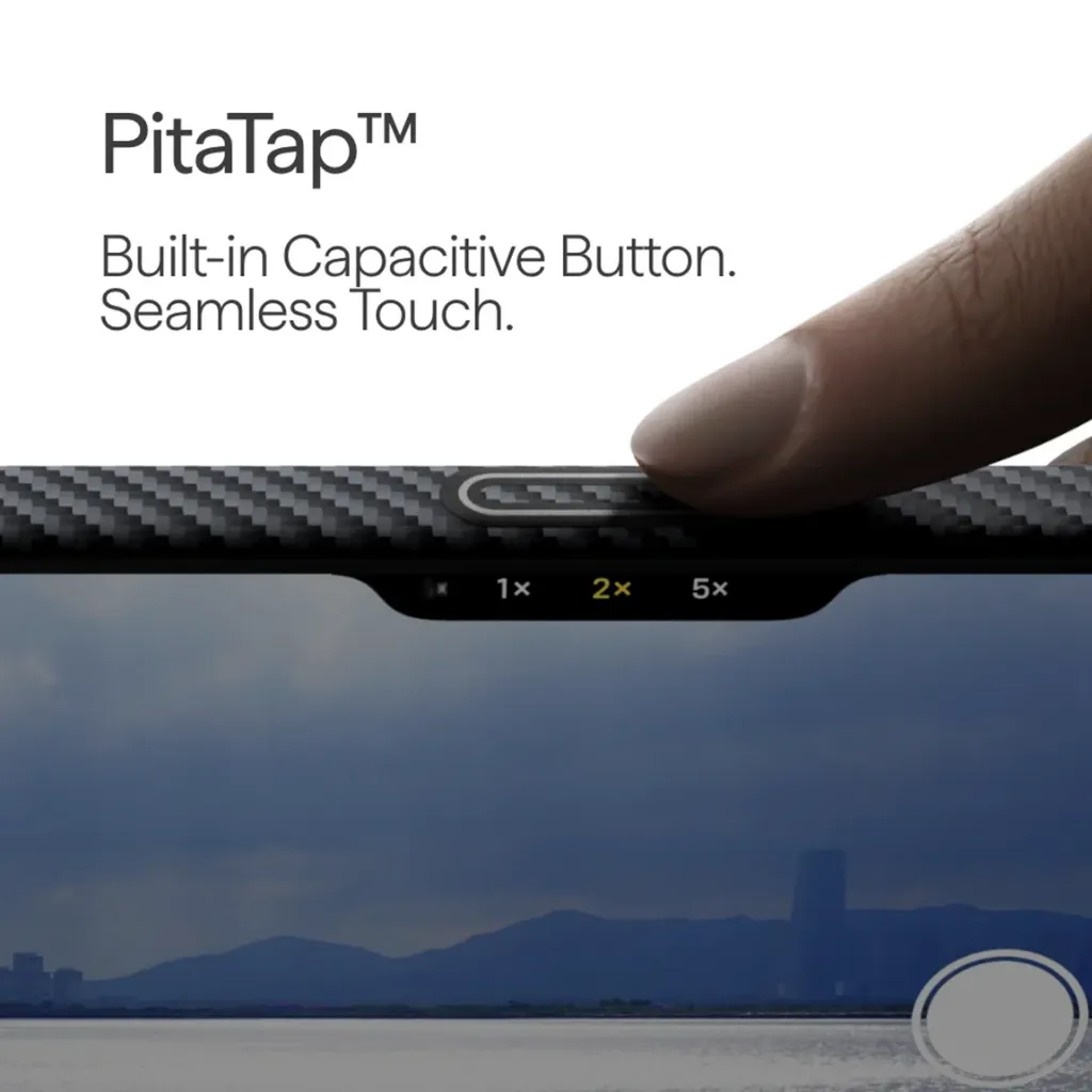 Pitaka Ultra-Slim Case iPhone 17 Pro - Black-Grey-5.webp
