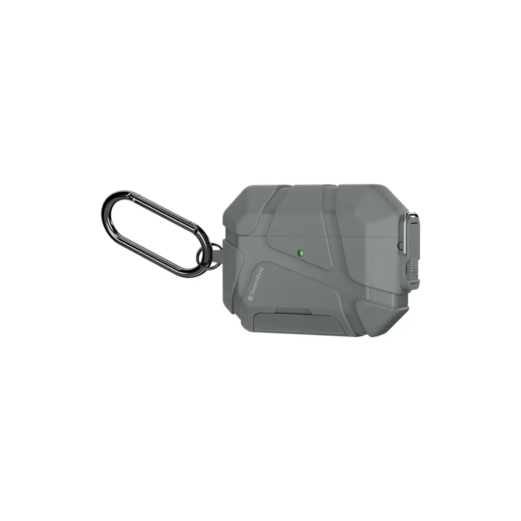 SwitchEasy Armor Phone Stand Protective Case For AirPods Pro 3 Gray-3.webp