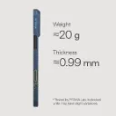 Pitaka Ultra-Slim Case iPhone 17 Pro - Milky Way Galaxy-9.webp