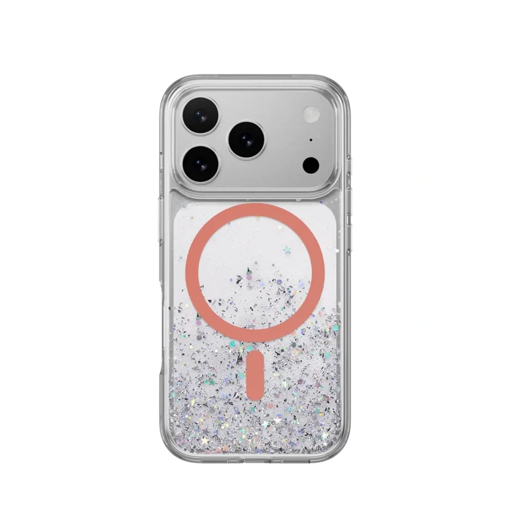 SwitchEasy-Starfield-3D-Glitter-Shockproof-Case-magsafe-iPhone-17-Pro-Transparent-Coral-Ring2.webp