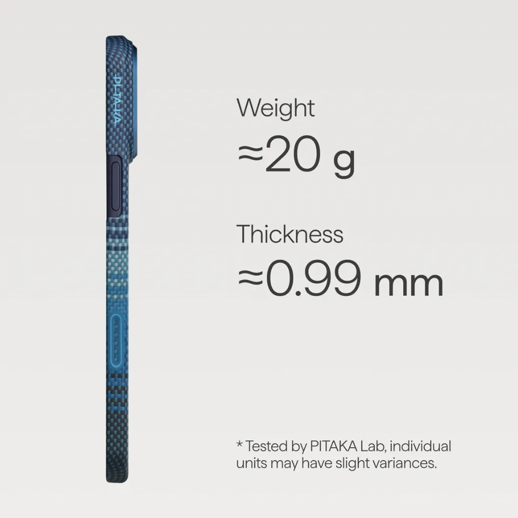 Pitaka Ultra-Slim Case iPhone 17 Pro - Moonrise-7.webp