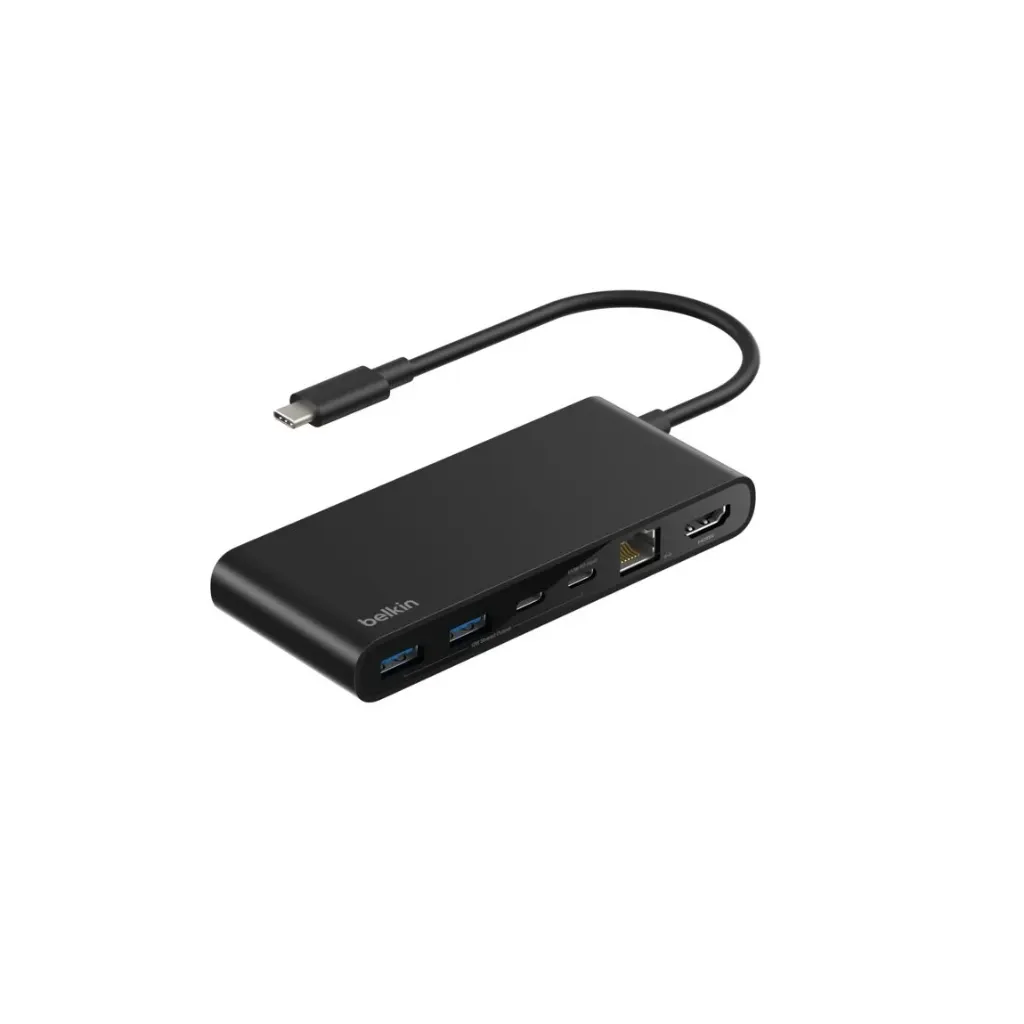 Belkin Connect 8-Port USB-C Hub with 2.5Gb Ethernet -Black-3.webp