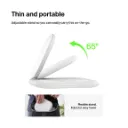 belkin BoostCharge 3-in-1 Magnetic Foldable Wireless Charger with Qi2 15W White-6.webp