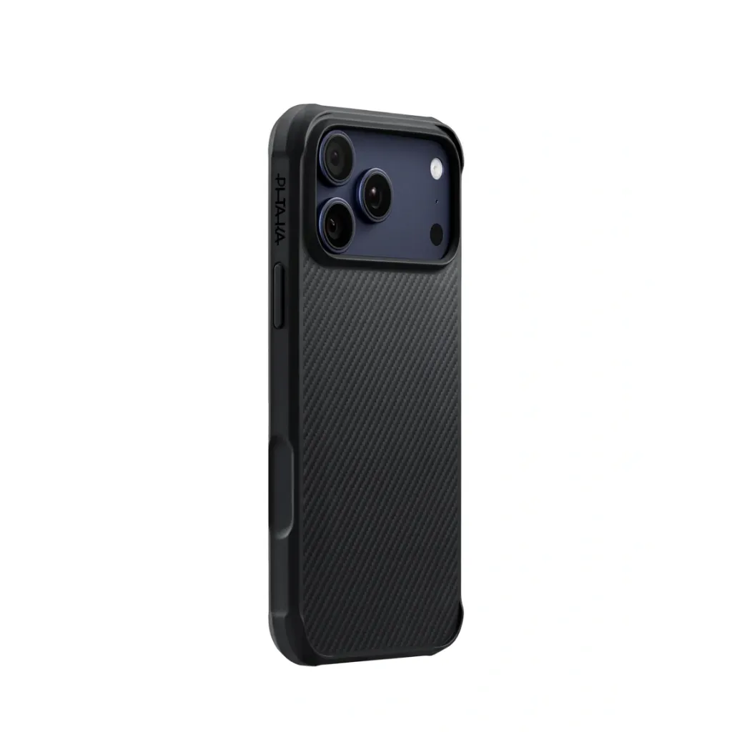 Pitaka Aramid ProGuard Case iPhone 17 Pro - Black-Grey-2.webp