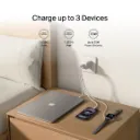 belkin BoostCharge Pro 3-Port GaN Wall Charger 70W -4.webp