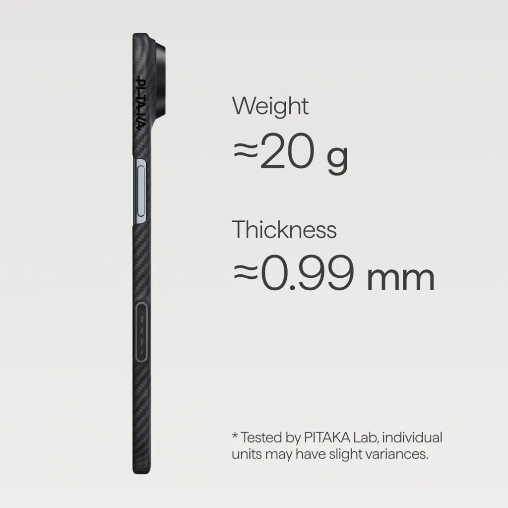 PITAKA ULTRA SLIM CASE IPHONE AIR - BLACK-GRAY-4.webp