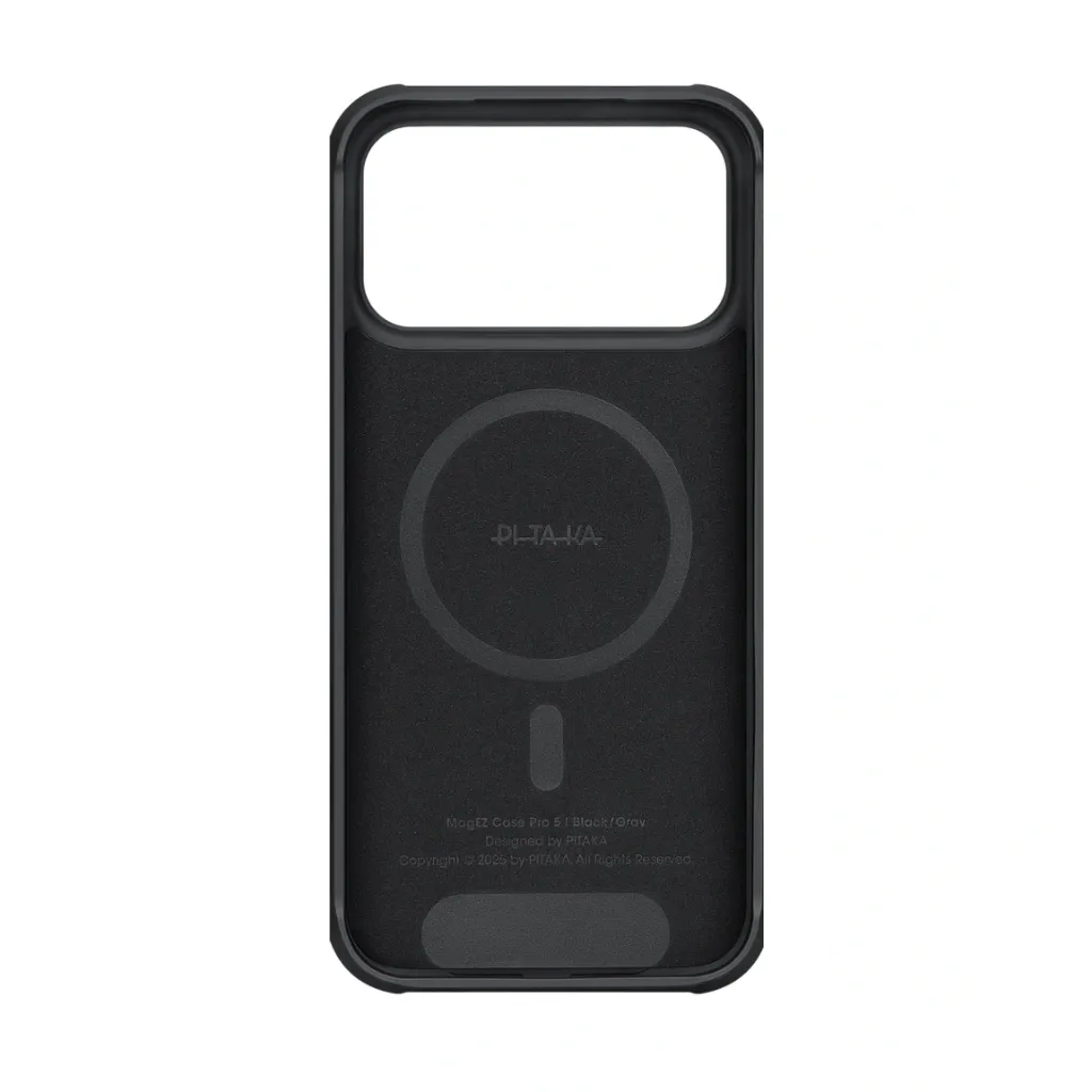 Pitaka Aramid ProGuard Case iPhone 17 Pro Max - Black-Grey-4.webp