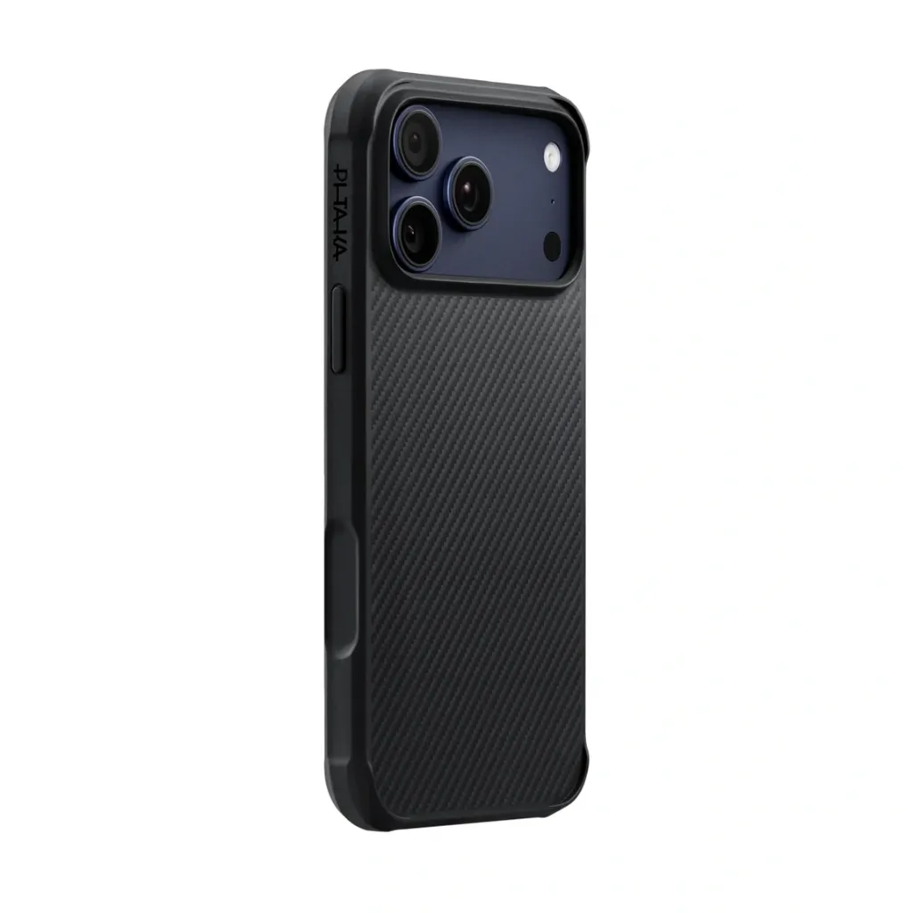Pitaka Aramid ProGuard Case iPhone 17 Pro Max - Black-Grey-2.webp