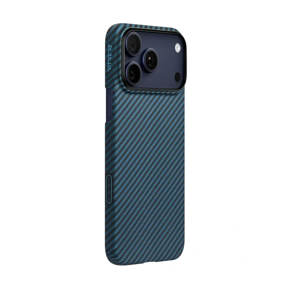 Pitaka Ultra-Slim Case iPhone 17 Pro Max - Black-Blue-2.webp