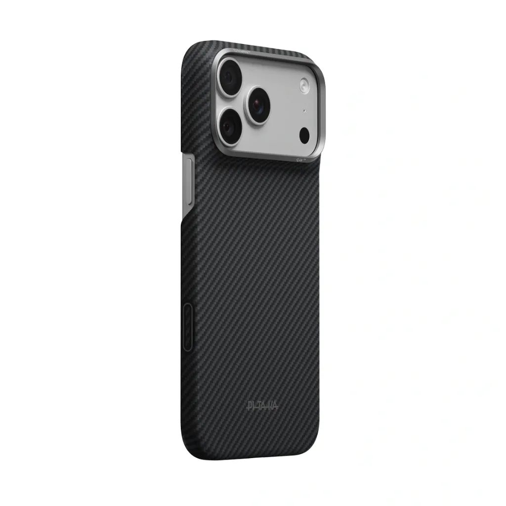 Pitaka Edge Case 600D BlackGrey (Twill)(PitaTap) iPhoen 18 Pro Max - 2.webp