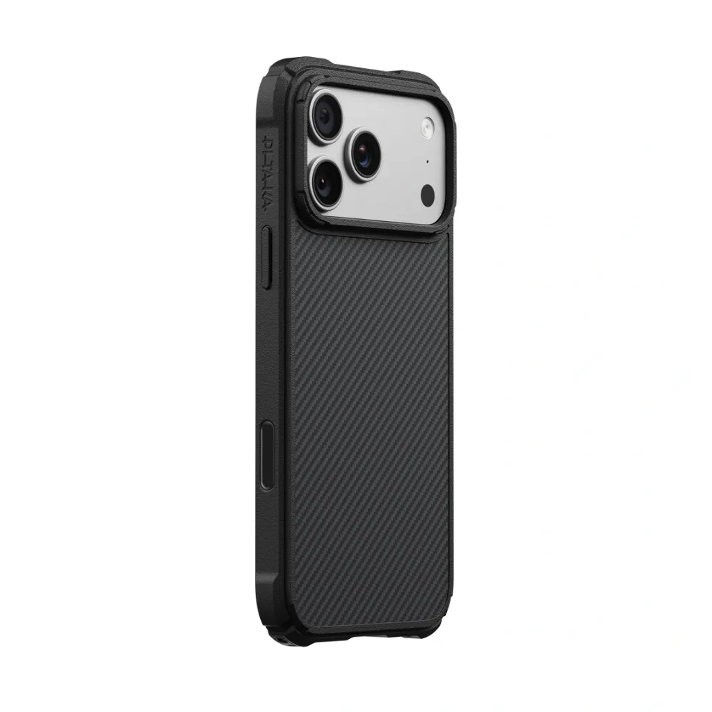PITAKA Cairn Case  For iPhone 18 Pro Max 600D BlackGrey (Twill)-2.webp