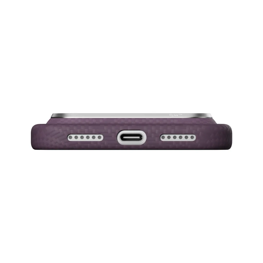Pitaka Edge Case for iPhone 18 Pro Max PTK Weaving Charoite Purple-9.webp