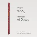 Pitaka Ultra-Slim Case iPhone 17 Pro Max - GOLD RED-5.webp