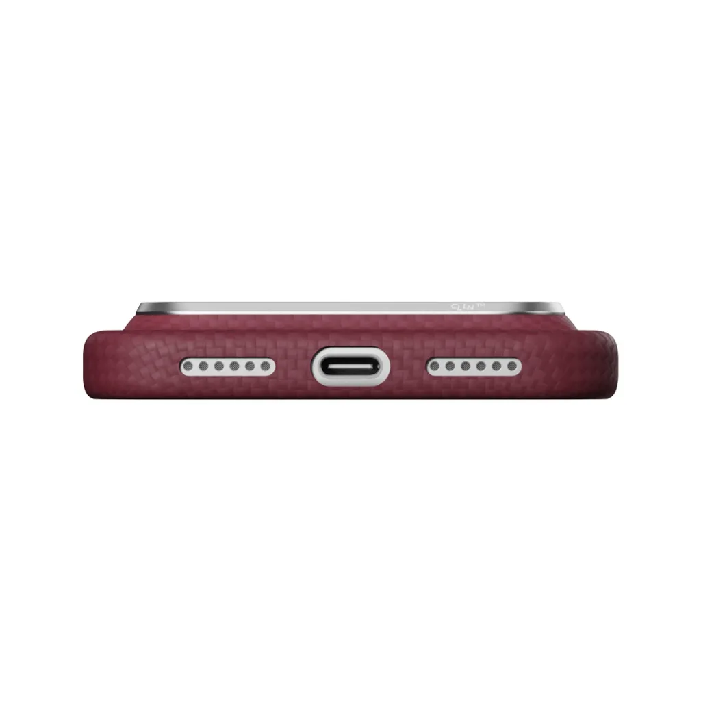 Pitaka Edge Case for iPhone 18 Pro Max - Burgundy-10.webp