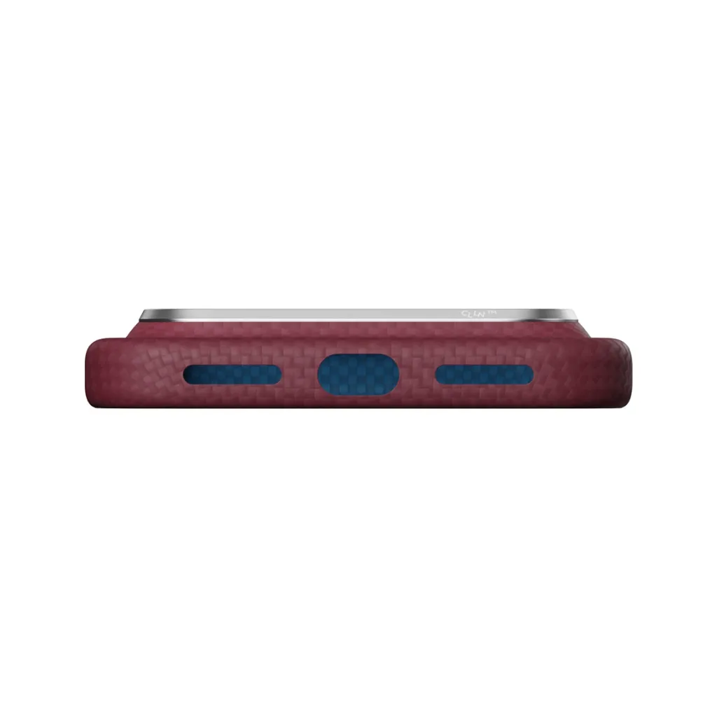 Pitaka Edge Case for iPhone 18 Pro Max - Burgundy-12.webp