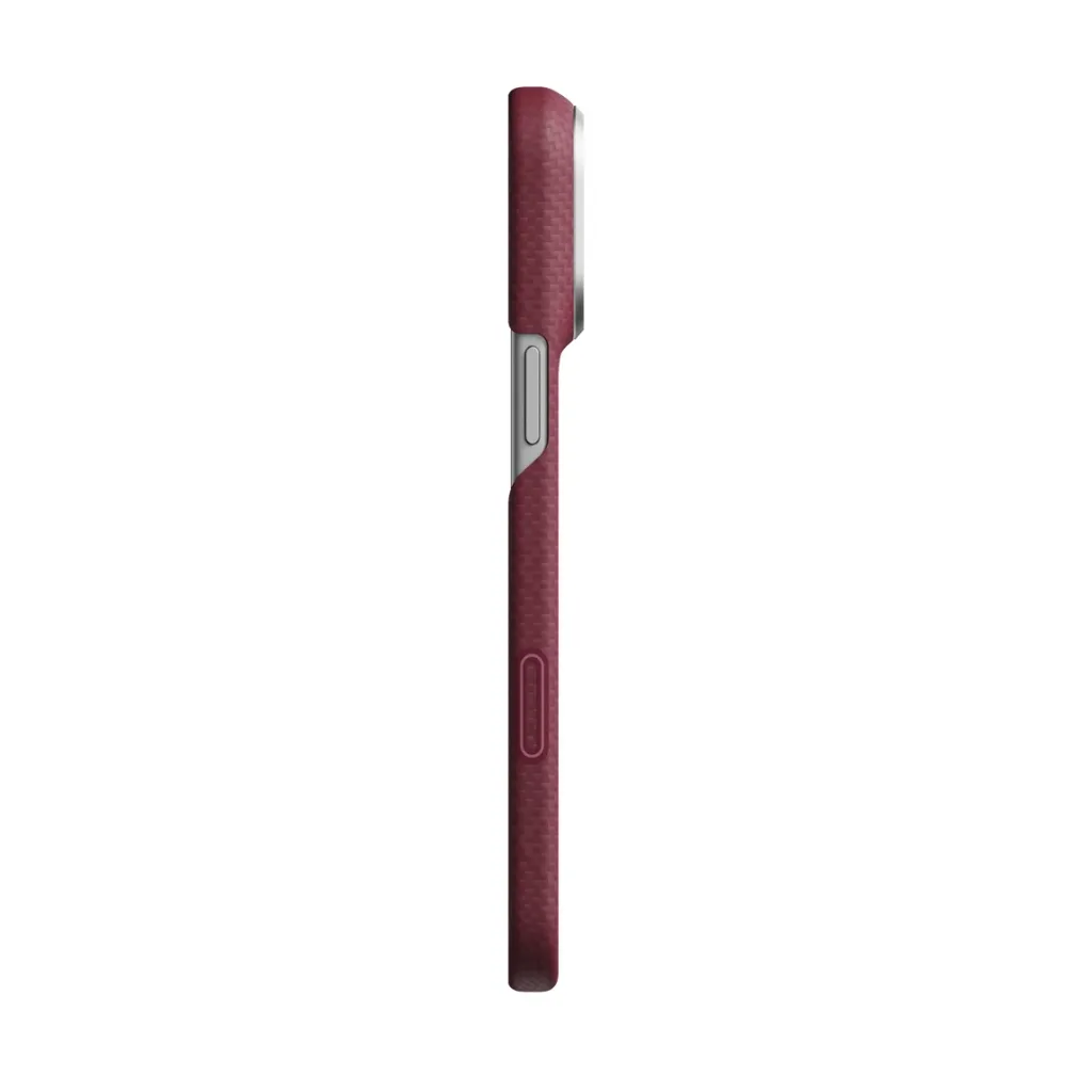 Pitaka Edge Case for iPhone 18 Pro Max - Burgundy-6.webp