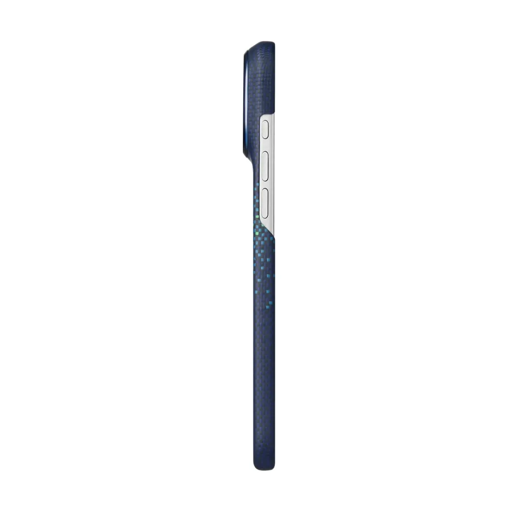 Pitaka Edge Case For iPhone 18 Pro Max - Nearfield Blue (PitaTap) -3.webp