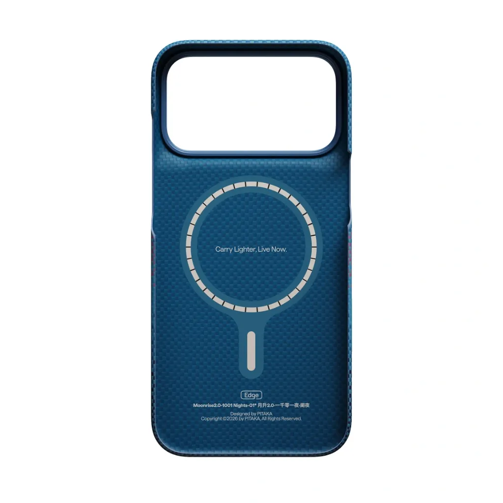 Pitaka Edge Case For iPhone 18 Pro Max - Midnight (PitaTap)-5.webp