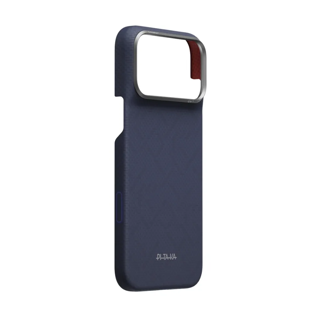 Pitaka Edge Case for iPhone 18 Pro Max - PTK Weaving - Sapphire Blue (PitaTap)-4.webp