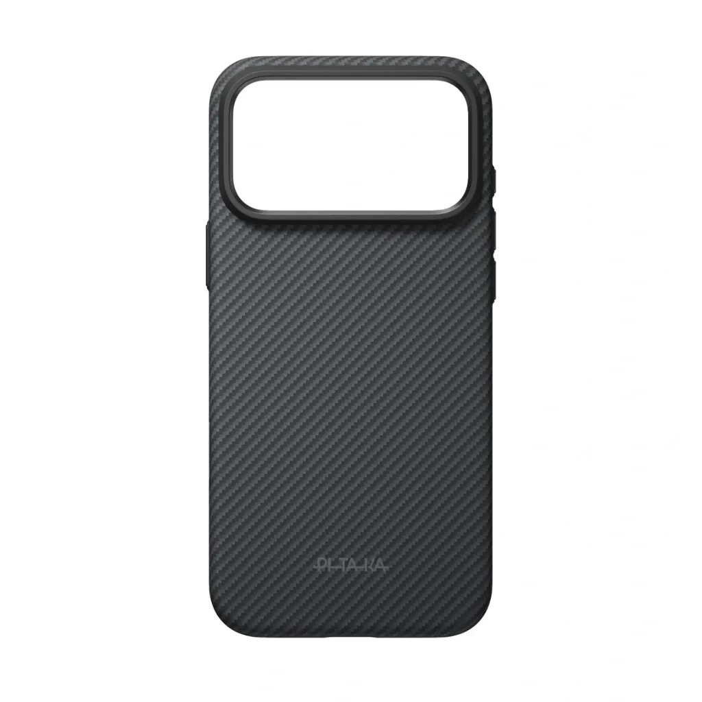 Pitaka Summa Case iPhone 18 Pro Max - 600D BlackGrey (Twill)-3.webp