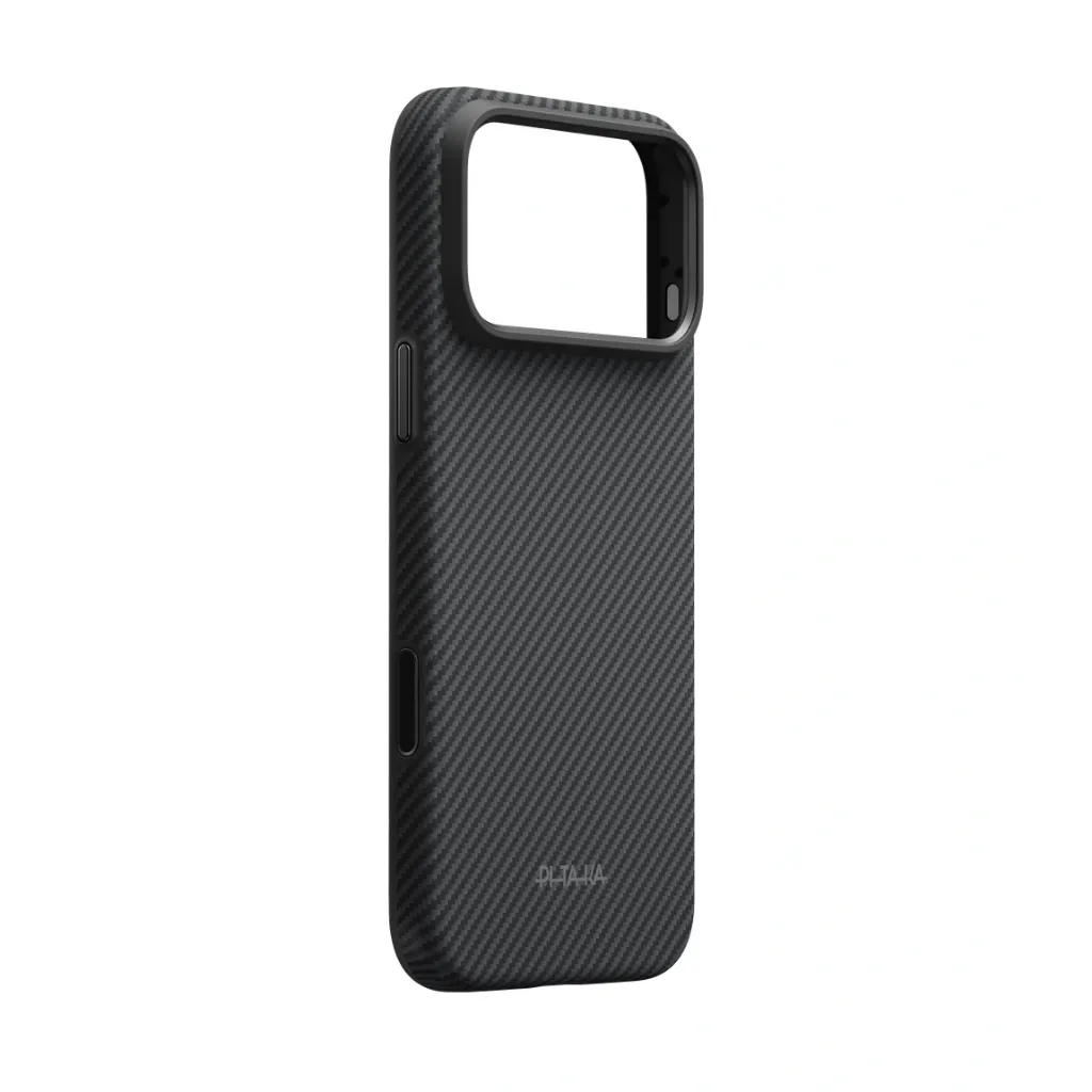 Pitaka Summa Case iPhone 18 Pro Max - 600D BlackGrey (Twill)-4.webp