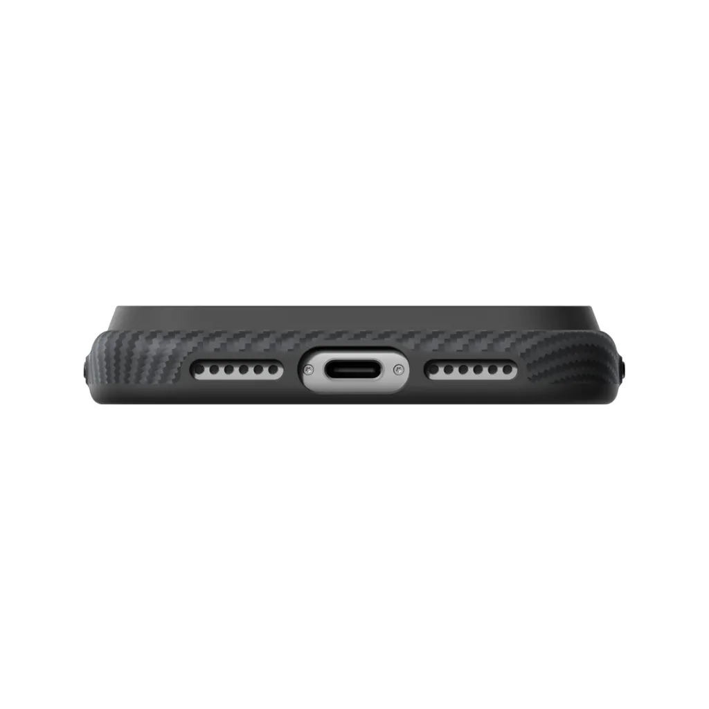 Pitaka Summa Case iPhone 18 Pro Max - 600D BlackGrey (Twill)-7.webp
