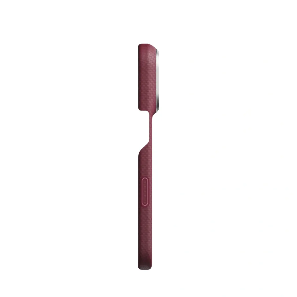 Pitaka Edge Case For iPhone 18 Pro - Burgundy (PitaTap)-8.webp