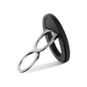 PITAKA Magsafe Phone Ring Holder MagEZ Grip 3 - Black/Grey (Twill)-6